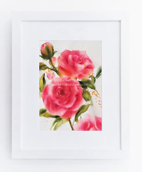 8x10 Rose